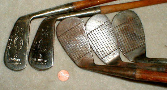 Gifts for the Golfer! Golf Gifts. Wooden Shaft Golf Clubs and Collectibles, Antique Golf Balls and golf collectables. 
