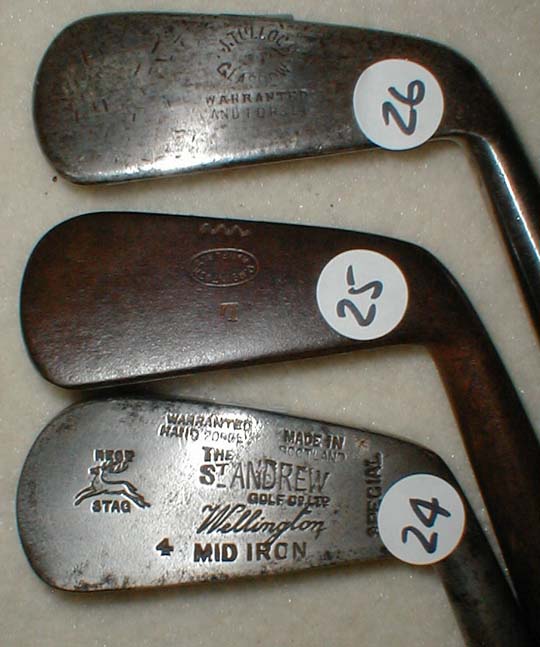 Gifts for the Golfer! Golf Gifts. Wooden Shaft Golf Clubs and Collectibles, Antique Golf Balls and golf collectables. Hickory Golf Clubs - Great artifacts for interior decorating! Rare coins on ebay. Gofl clubs.